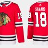 blackhawks retired denis savard home red jersey