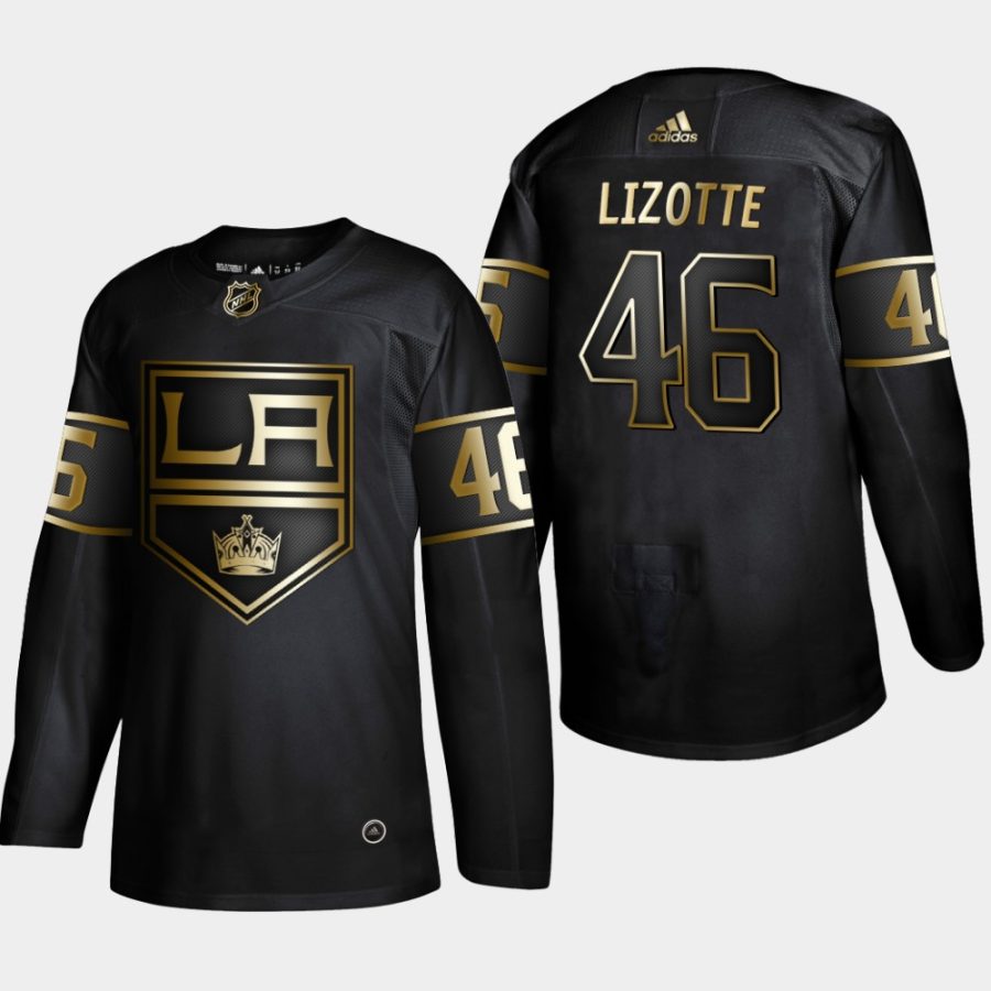 blake lizotte kings black 2019 nhl golden edition authentic jersey