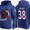 blue jackets boone jenner cartoon team color blue hoodie