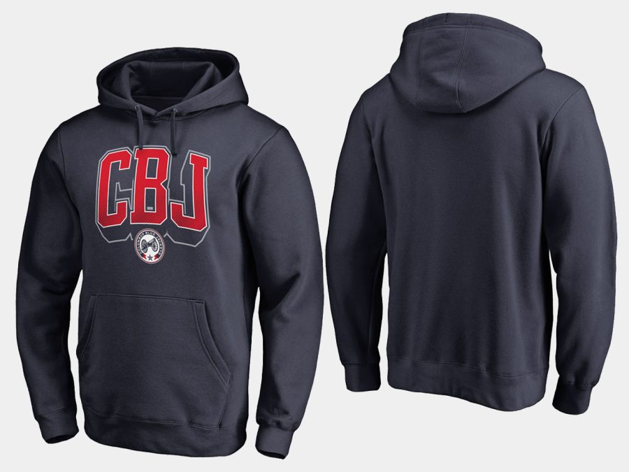 blue jackets navy hometown collection hoodie