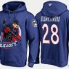 blue jackets oliver bjorkstrand cartoon team color blue hoodie