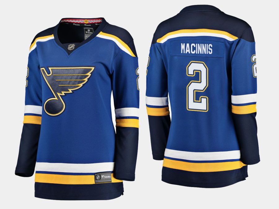 blues al macinnis home breakaway player jersey