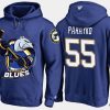 blues colton parayko cartoon team color blue hoodie