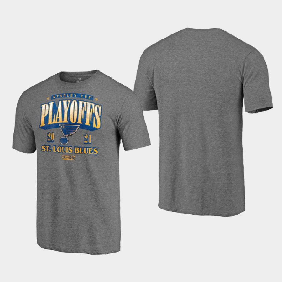 blues heathered gray 2021 stanley cup playoffs ring the alarm t shirt