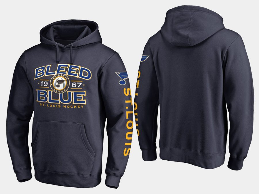 blues navy hometown collection hoodie