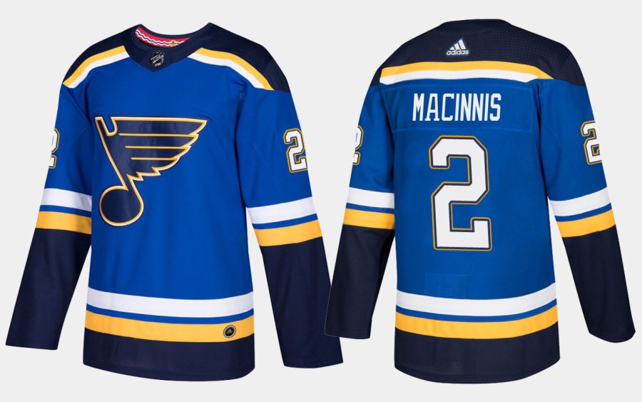 blues retired al macinnis home blue jersey