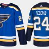 blues retired bernie federko home blue jersey