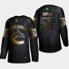 bo horvat canucks black 2019 nhl golden edition authentic jersey