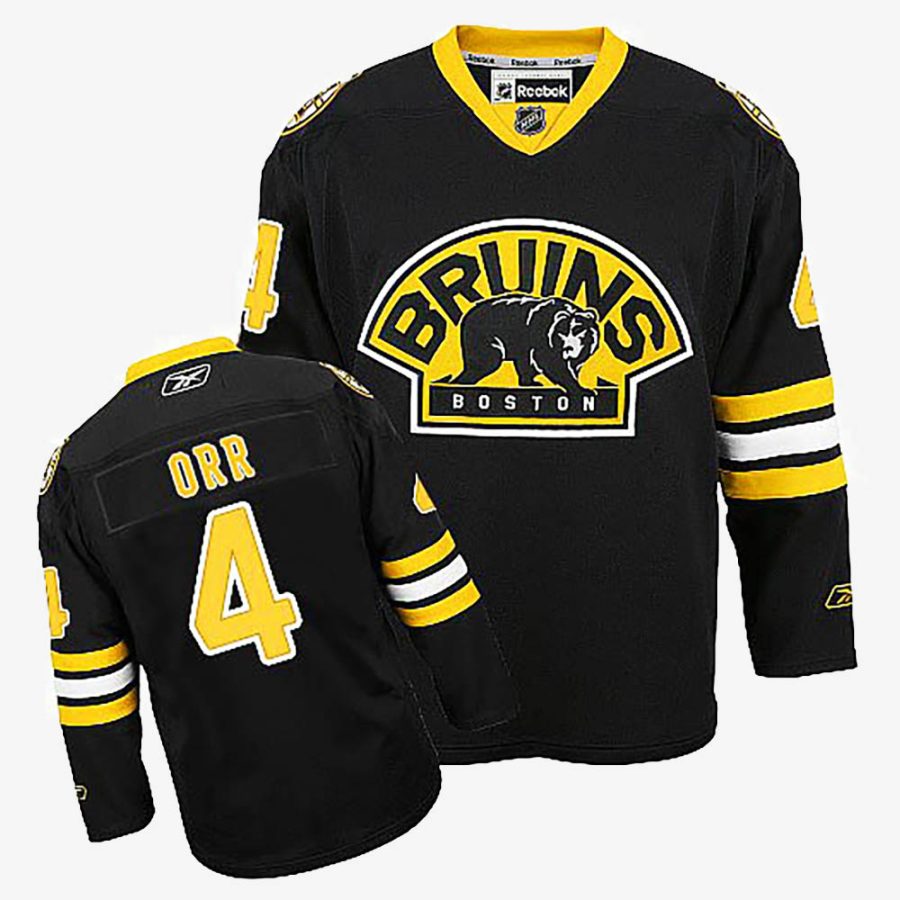 boston bruins bobby orr black jersey