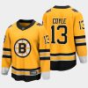 boston bruins charlie coyle reverse retro special edition jersey gold