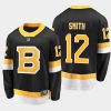 boston bruins craig smith alternate 2020 21 breakaway player jersey black