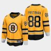 boston bruins david pastrnak reverse retro 2020 21 special edition breakaway player jersey gold