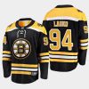 boston bruins jakub lauko home breakaway player jersey black