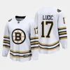 boston bruins milan lucic 100th anniversary 2023 24 premier breakaway player jersey white