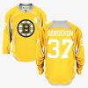 boston bruins patrice bergeron gold practice jersey