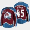 bowen byram avalanche burgundy 2019 25th anniversary home jersey