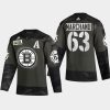 brad marchand bruins camo 2021 military appreciation night jersey