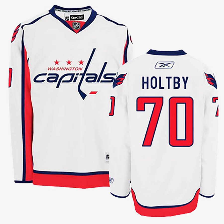 braden holtby white away jersey