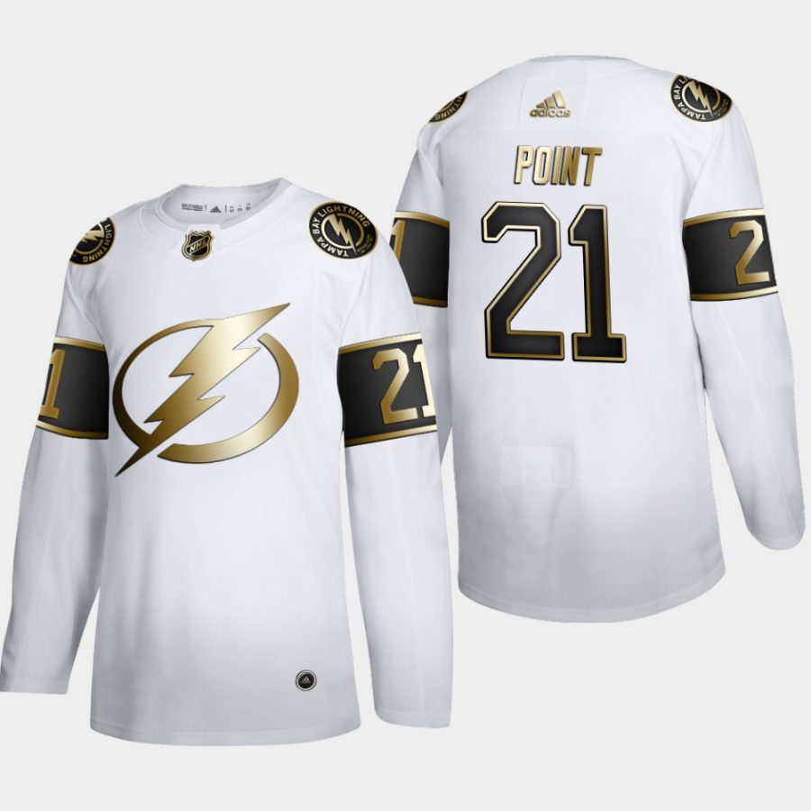 brayden point lightning white nhl golden edition authentic jersey