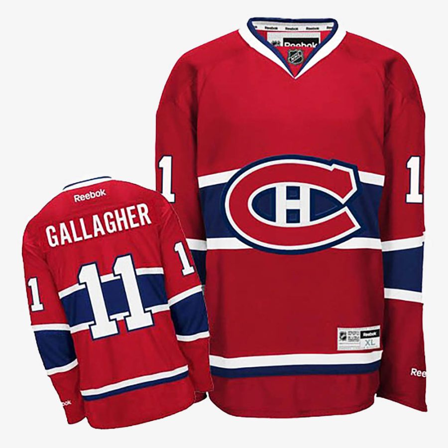 brendan gallagher red jersey