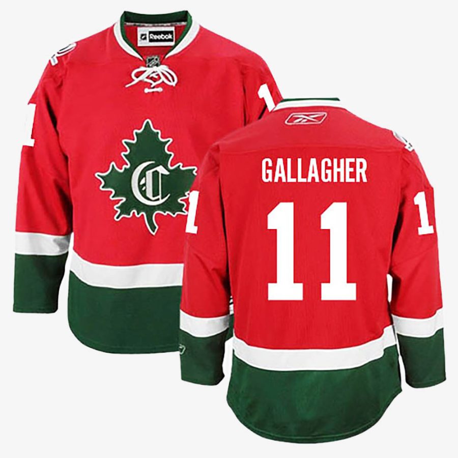 brendan gallagher red new cd jersey