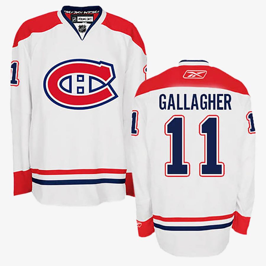 brendan gallagher white youth jersey