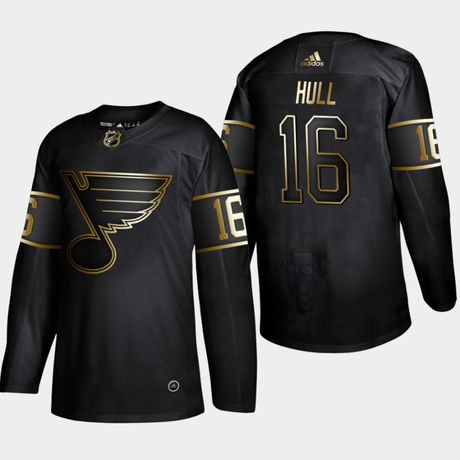 brett hull blues black 2019 nhl golden edition retired player jersey