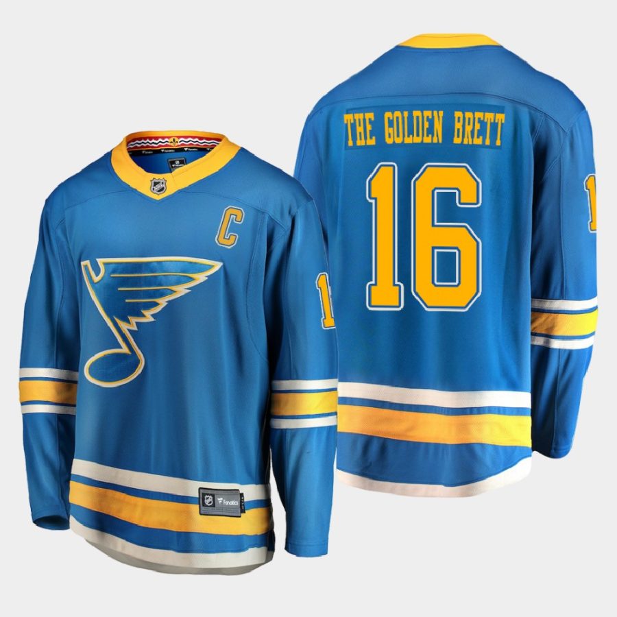 brett hull blues blue retired player nikename alternate jersey