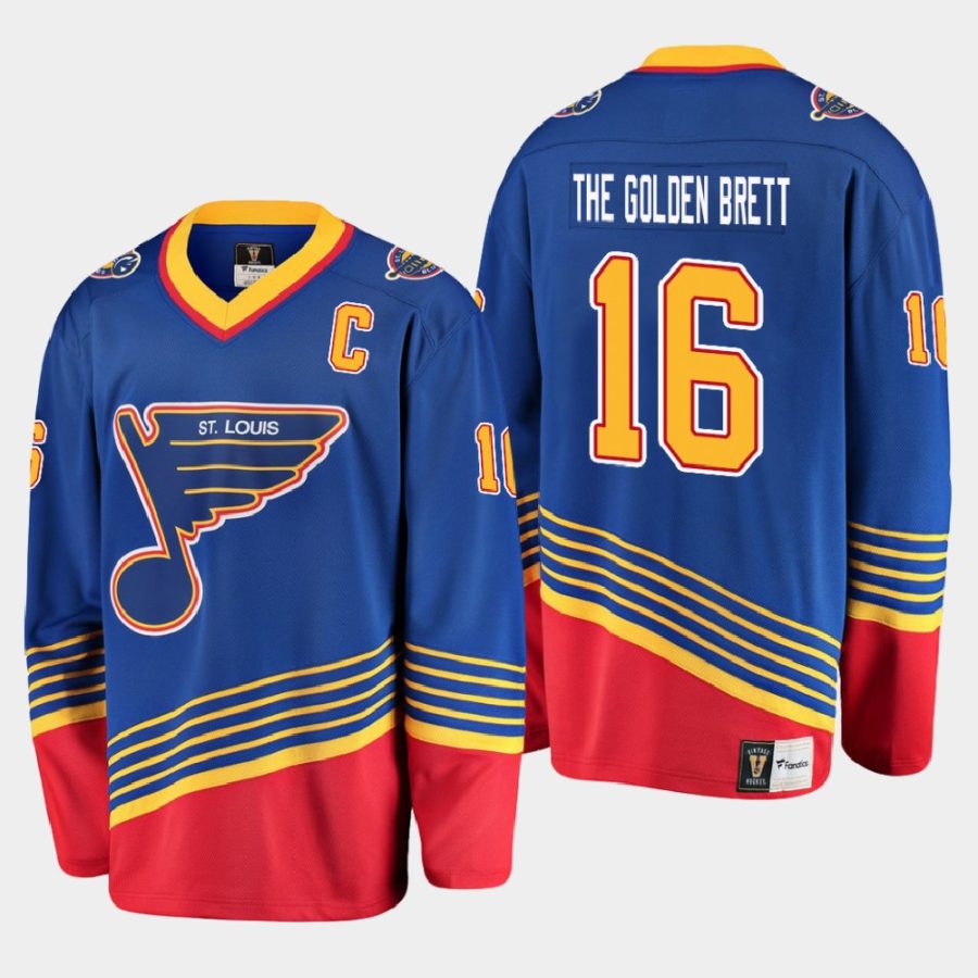 brett hull blues blue retired player nikename heritage jersey