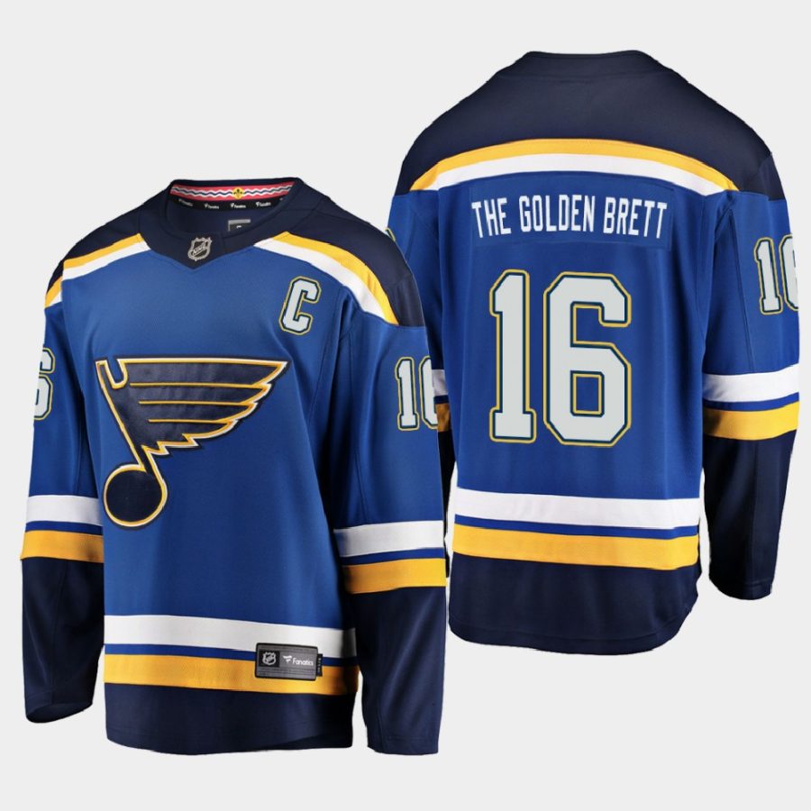 brett hull blues blue retired player nikename home jersey