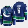 brock boeser canucks blue 50th anniversary home jersey