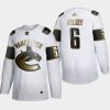 brock boeser canucks white nhl golden edition authentic jersey