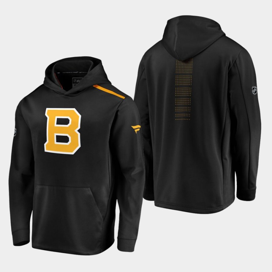 bruins black gold alternate logo rinkside hoodie