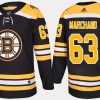 bruins brad marchand home black jersey