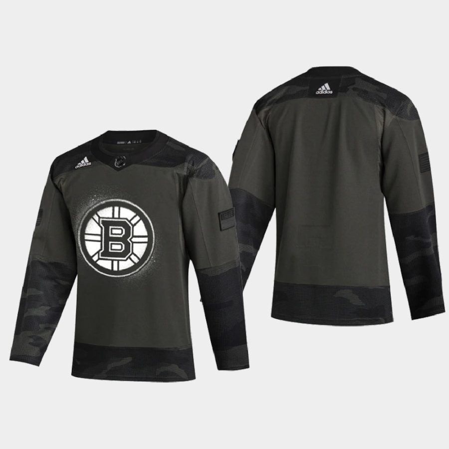 bruins camo 2021 military appreciation night jersey