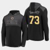 bruins charlie mcavoy black iconic marbled clutch pullover hoodie