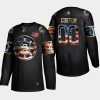 bruins custom black independence day golden edition adidas jersey