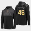 bruins david krejci black iconic marbled clutch pullover hoodie