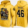 bruins david krejci cartoon team color gold hoodie