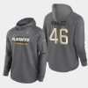 bruins david krejci gray 2021 stanley cup playoffs authentic pro hoody