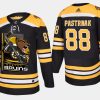 bruins david pastrnak cartoon white jersey