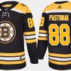 bruins david pastrnak home black jersey