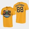 bruins david pastrnak yellow 2021 lake tahoe outdoor games mascot cartoon t shirt