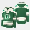 bruins kelly green 2024 st. patricks day superior lacer pullover hoodie