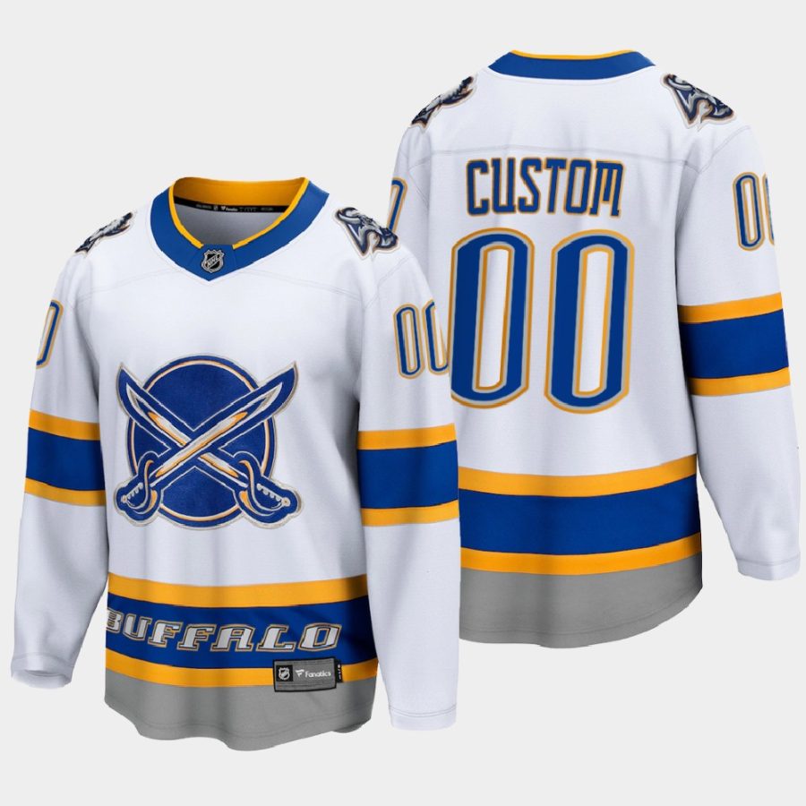 buffalo sabres custom special edition 2020 21 jersey white