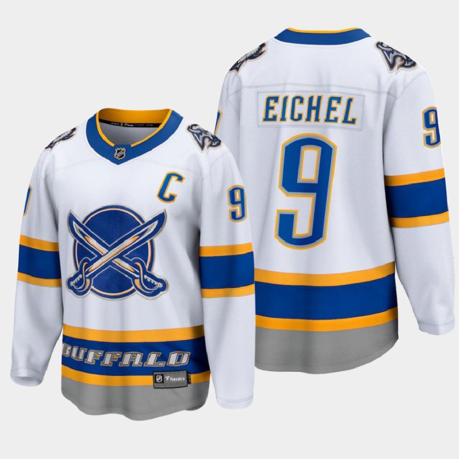 buffalo sabres jack eichel reverse retro 2020 21 special edition breakaway player jersey white