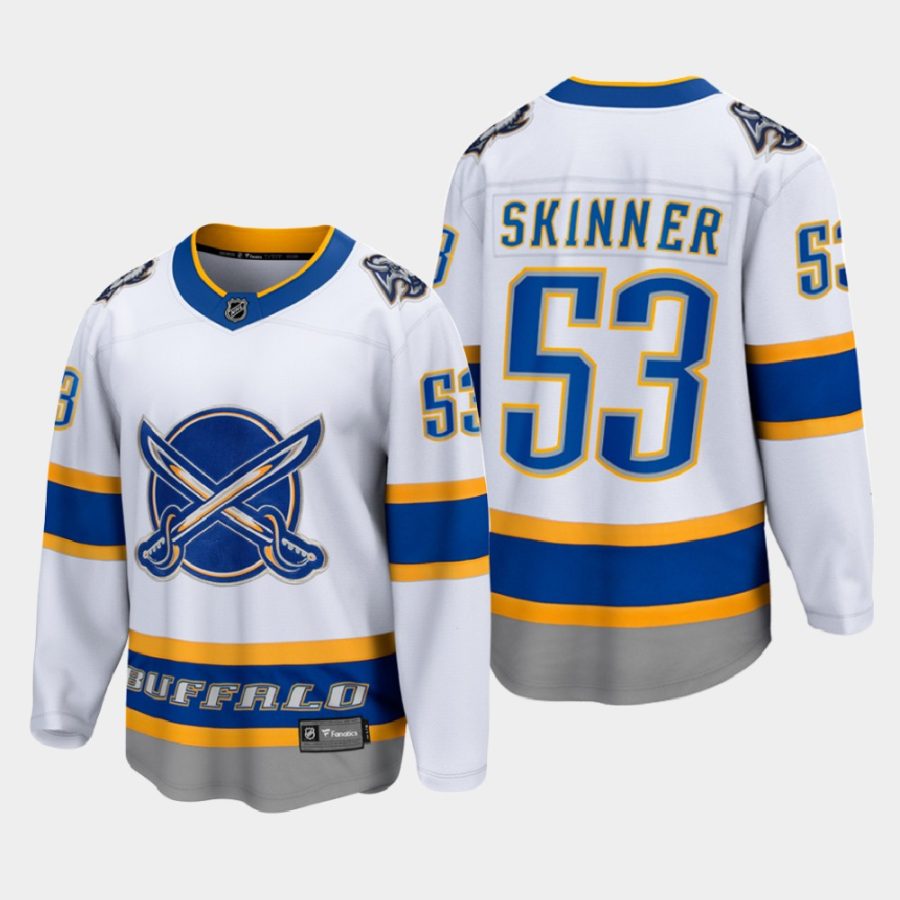 buffalo sabres jeff skinner reverse retro 2020 21 special edition breakaway player jersey white