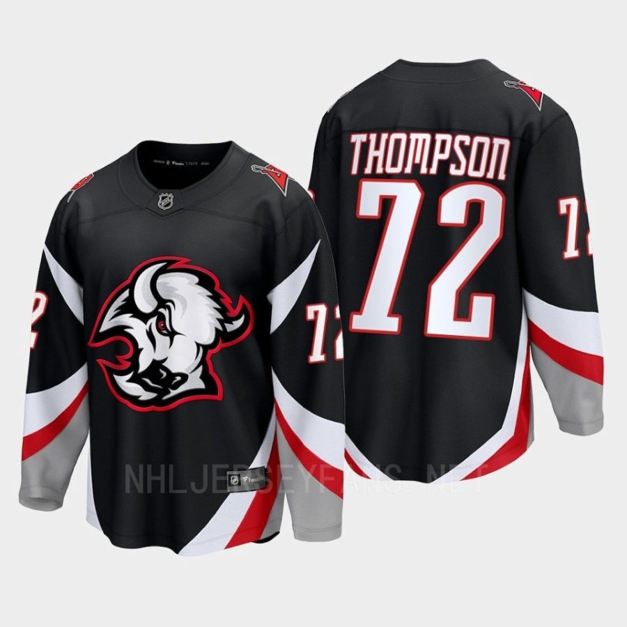 buffalo sabres tage thompson goathead third 2022 23 premier breakaway player jersey black