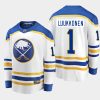 buffalo sabres ukko pekka luukkonen away 2021 jersey white