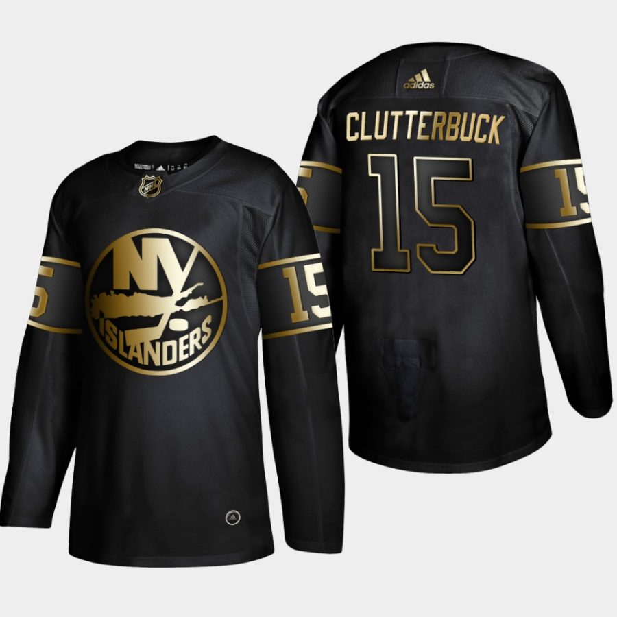 cal clutterbuck islanders black 2019 nhl golden edition authentic jersey